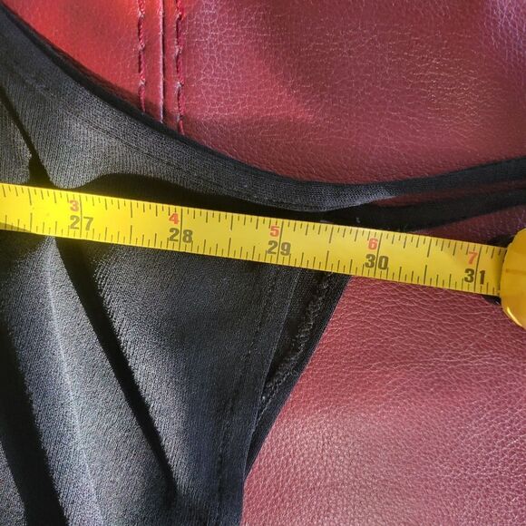 Louise Kennedy Elegant Black Sleeveless Wrap-Around Dress - Picture 12 of 14